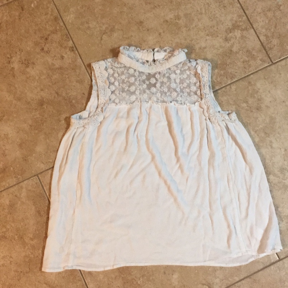 White Lace Soieblu shirt